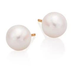 18ct Gold Akoya Pearl Earrings