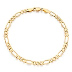9ct Figaro Chain Bracelet